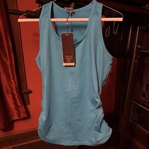 CALIA by Carrie Underwood Aqua Tank Top